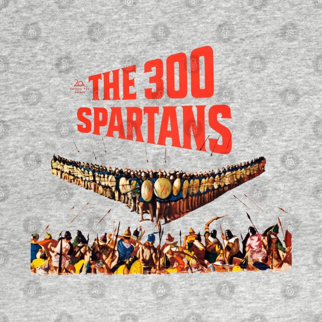 The 300 Spartans Movie Poster by MovieFunTime